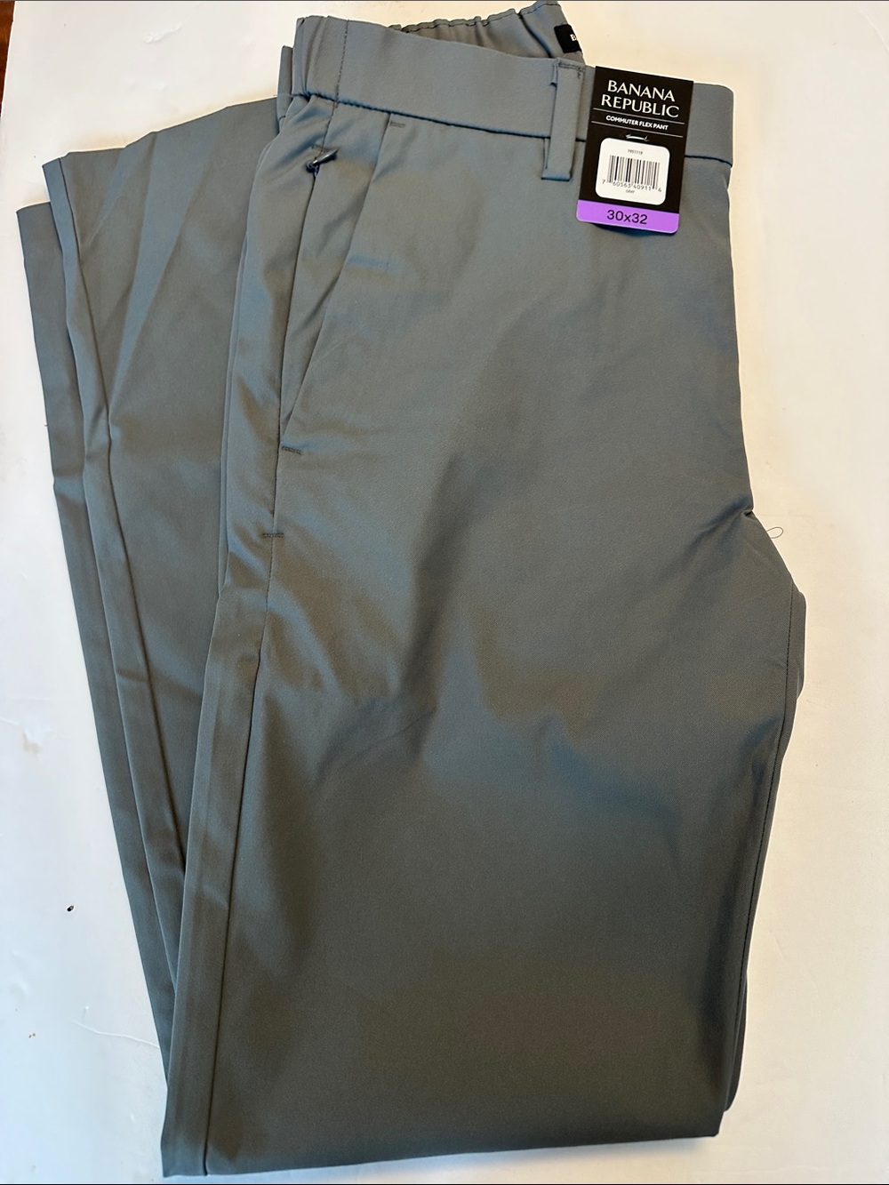 Banana Republic Men's Slate Gray compmuterDress Pants